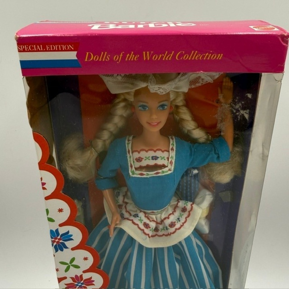 Mattel Dutch Barbie Dolls of the World Special Edition 1993 Vintage 11104 NIB - Picture 2 of 7